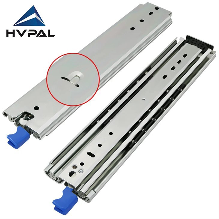 Heavy Duty 500lb Non-Disconnect Full Extension Slide Rails